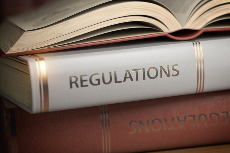 Regulations book. Law, rules and regulations HMRC